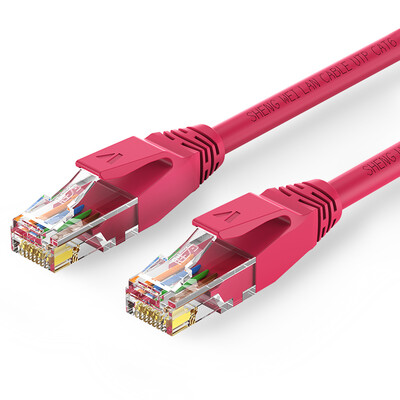 

Wins (shengwei) LC-6010J flame retardant cat6 network cable six Gigabit network jumper 1 meter gray copper computer / router / broadband product cable