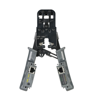 

Multi-functional LED Detachable Cable Crimping Tool Wire Cutter Stripper RJ11 RJ12 RJ45 Wire Tester