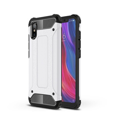

Fivice Xiaomi MI 8 pro case Luxury Silicone Diamond Armor PC Hard Shell Phone Case