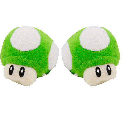 

Super Mario Bros 25in Green Mushroom Plush Mini Keychain Cute Doll