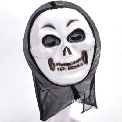 

Halloween Ghost Skull Skeleton Mask Full Face Party ScaryToy Trick Game Funny US