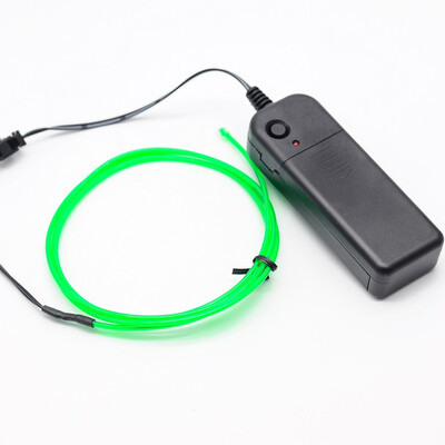 

3M5M DC3V Neon Light Dance Party Car Decor Light Flexible EL Wire Rope Tube LED Strip holiday lamp ceiling deco With Controller
