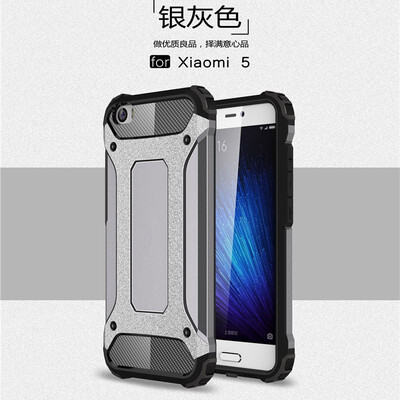 

Fivice Xiaomi MI 5 case Luxury Silicone Diamond Armor PC Hard Shell Phone Case