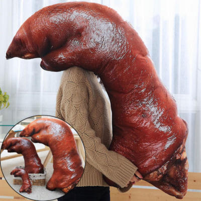 

3D Pigs Trotters Pillow Plush Toys Home Decor Ornament Pillow Sofa Cushion Gift
