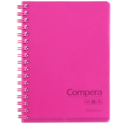 

Together (COMIX) CPA6801 Compera double helix PP noodles / Notepad A6 80 pages through red