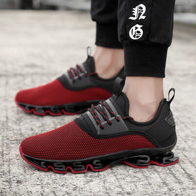 

NeillieN Mens Large Sports ShoesSports ShoesBreathable Running Shoes Males Fashion Tide Soft Sneakers Shoesshock absorption