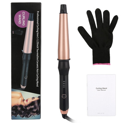 

Ceramic Styling Tools Professional Hair Curling Iron Hair waver Pear Flower Cone Electric Hair Curler Roller Curling Wand