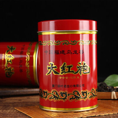 

Sea Dyke Brand AT103 Fujian Wuyi Da Hong Pao Big Red Robe Oolng Tea 125g Tin