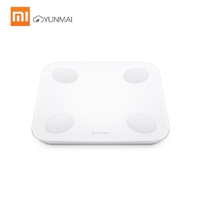 

Xiaomi YUNMAI Mini 2 Smart Body Scale Balance Fat Weight Scales APP Control LED Digital Display Big Feet Pad Body Fat BMR Test