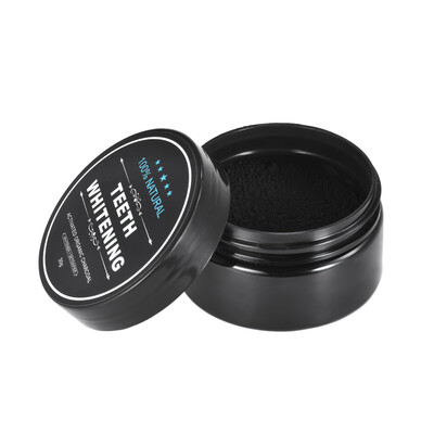 

Teeth Whitening Powder Oral Activated Charcoal Teeth Stain Remover Powder Toothpaste Whitener Black