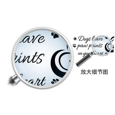 

Dogs Leave Paw Prints On Your Heart Vinyl Wall Decal Home Decor DIY Adhesive Art