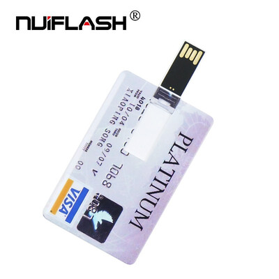 

Credit Card USB Flash 8GB 4GB 16GB cle USB 20 flash stick 32GB Pen drive memory stick 64GB pendrive real capacity USB key