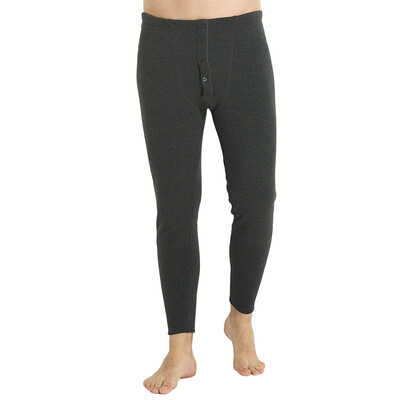 

Little nurse thermal underwear men&women thickening plus velvet one piece high waist long pants warm pants ZTK001 thick knee pads men - Shenhua gray XXL 180110