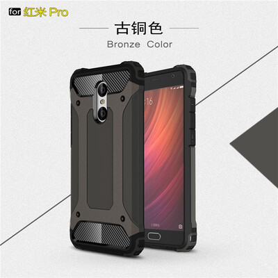 

Fivice Xiaomi Redmi Pro case Luxury Silicone Diamond Armor PC Hard Shell Phone Case