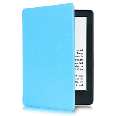 

New smart case for 2016 new kindle touch 8th generation ereader and Grass Protector for kindle 6'' case+free gift