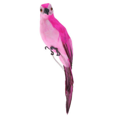 

Lifelike Parrot Animal Tree Hanging Bird Model Toy Garden Home Decor Photo Prop