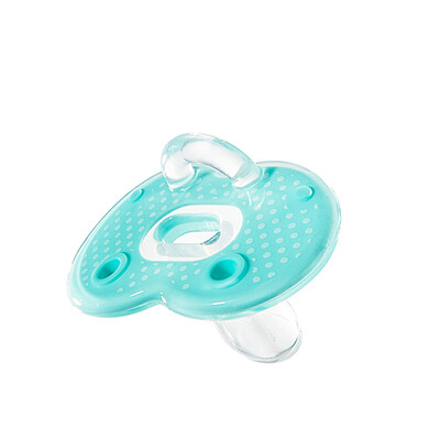 

New Bay NCVI baby pacifier flat head banana than the molar stick tooth gelatin baby bite chew music toy 9771-1