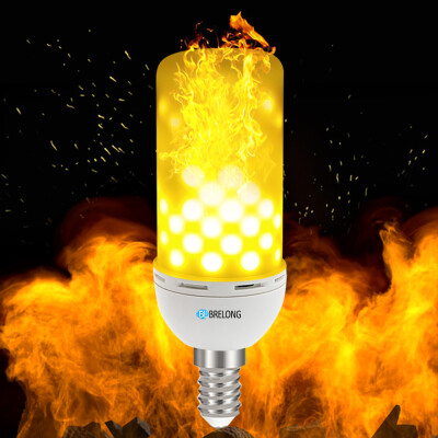 

BRELONG LED Flame Light Bulb Emulation Flaming Decorative Lamp - E14