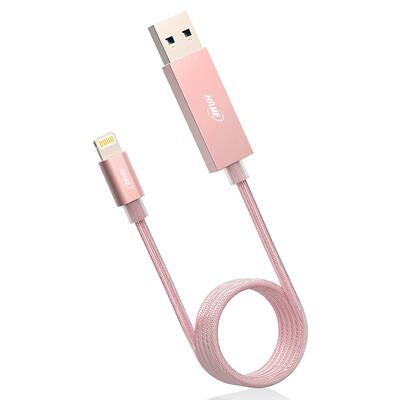 

Китай и США (HAME) U8 64G Apple мобильный телефон U диск зарядный кабель Apple MFi официальная сертификация USB3.0 iPhone iPad расширение GM розовое золото