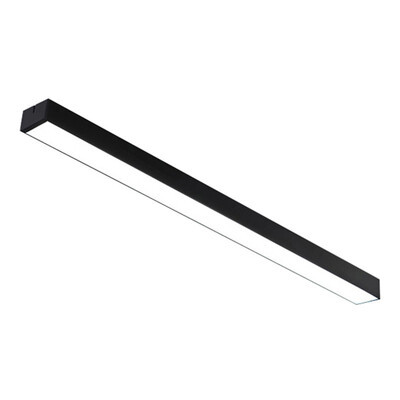 

Bacheer HL481534 60CM Modern Linear Fixture Black Finish Led Linear Flush Mount Light