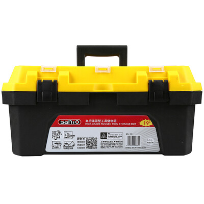 

SANTO Reinforced Plastic Toolbox Household Multi-Purpose Storage Box 14 &quot