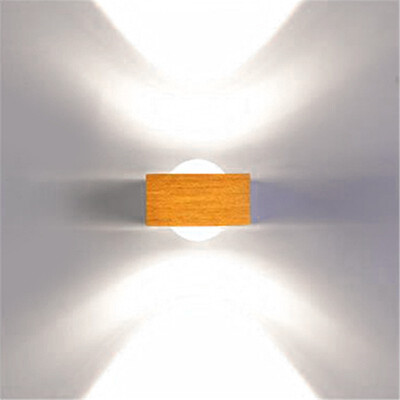 

Baycheer HL484511 New Post Modern Mini Gold Led Sconces UP & Down Lighting in White Light