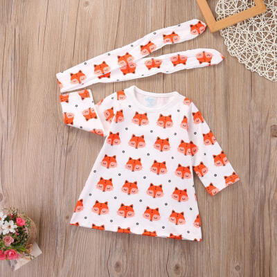 

Newborn Infant Baby Girls Skirt Dress Tops Headband 2pcs Outfit Clothes