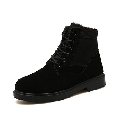 

Mens winter cotton boots Martin boots