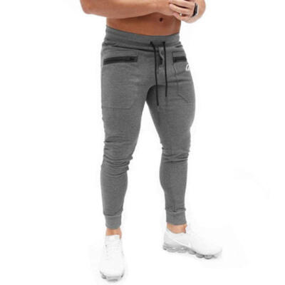 

Men Sport Pants Long Trousers Tracksuit Fitness Joggers Gym Sweatpants PO