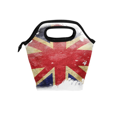 

Lunch Bag Tote Bag Union Jack Travel Picnic Organizer Lunch Holder Handbags Lunch Bag Box for Office