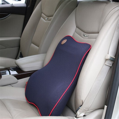 

Car headrest lumbar seat back belt cushions memory space cotton