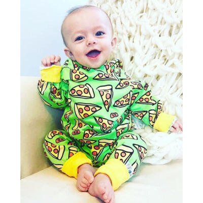 

US Infant Newborn Baby Girl Boy T-shirt TopsPants Trousers 2PCS Outfits Clothes