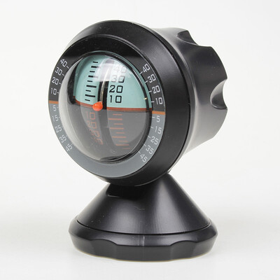 

1Pcs Car Accessories Decoration Gradiometer Slope meter Gradient Self-driving safety tools Adjustable angle Car gradient instrumen
