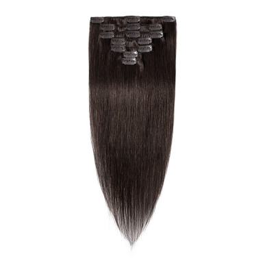 

15-22 Inches Clip in Human Hair Extensions 100 Human Remy Hair 7Pcs 15clips Silky Straight Hair Extensions