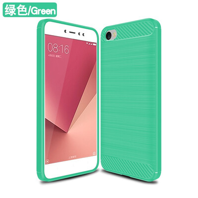 

Fivice XIAOMI Redmi 5A case Brushed carbon fiber silicone anti-fall soft shell phone case