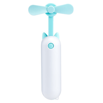 

Handheld Fan Mini Portable Pocket Fan Travel Folding Fans USB Rechargeable for Home Office Outdoor Hiking Traveling with 2 Speeds