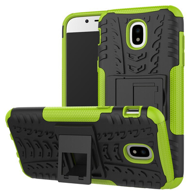 

Fivice Samsung J5 2017J530J530 European version Case TPU anti-fall tire pattern back clip bracket phone case