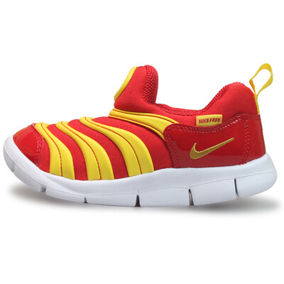

Nike (NIKE) кроссовки DYNAMO FREE детская спортивная обувь 343938-618 Университет красный / металлический золотой US8C код 25 метров