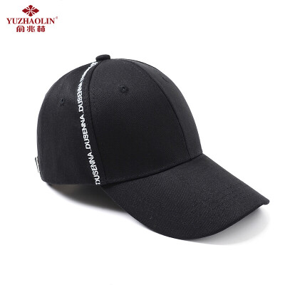 

Yu Zhaolin YUZHAOLIN outdoor baseball hat mens four seasons fishing new men&women couples wild long spring&autumn winter caps sun hat DU embroidery baseball cap black&white