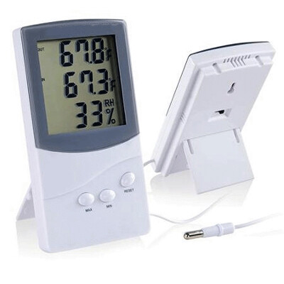 

MyMei Digital LCD Indoor/Outdoor Thermometer Hygrometer Meter Temperature Humidity NEW