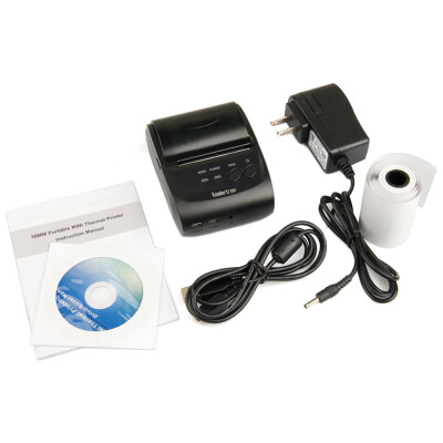 

58mm Portable Bluetooth 4.0 Wireless Receipt Thermal Printer For Android PC