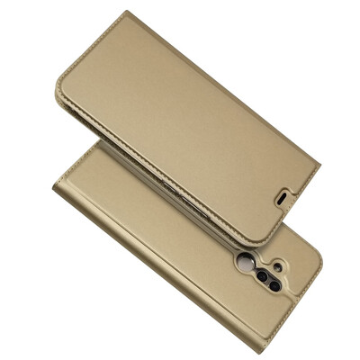

Huawei Mate 20 Lite Case BasicStock Slim Fit Flip StandCard Slot Premium PU Leather Wallet Case Full Body Protection Anti-Sli