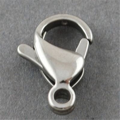 

PH PANDAHALL 100PCS Grade A 304 Stainless Steel Lobster Claw Clasps