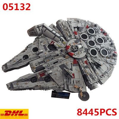 

Lepin 05132 Star Destroyer Millennium Falcon LegoINGs 75192 Bricks Model Building Blocks Toys WARS