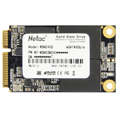 

Netac N5M Series 240G mSATA твердотельный накопитель (NT-240N5M)