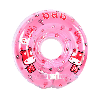 

Baby Colorful Swimming Pool Accessories Inflatable Neck Adjustable Ring Safety Infant Newborns Bathing Circle Float Ring for Infan