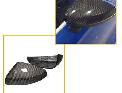 

Eppar New Carbon Fiber Mirror Covers 2PCS Compatible with Audi A1 2010-2017