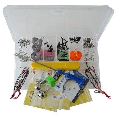 

Hermit Fishing Accessories Combination Set Hooks Air Bean Scissors Fishing Supplies