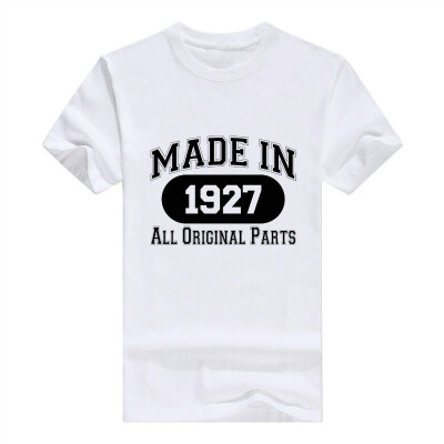 

90th Birthday Gifts Made 1927 All Original Parts T-Shirt