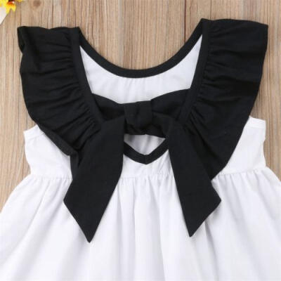 

Kids Baby Flower Girls Party Ruffle Tutu Dress Wedding Bridesmaid Dress Princess